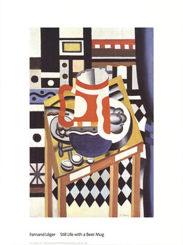 Fernand Leger Still Life With Beer Mug 