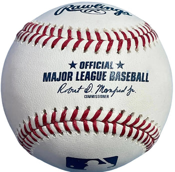Don Mattingly Signed Official Mlb Baseball W/ Hit Man Inscription