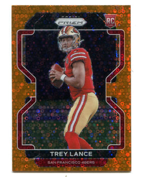 Trey Lance 2021 Panini Orange Disco Prizm #133