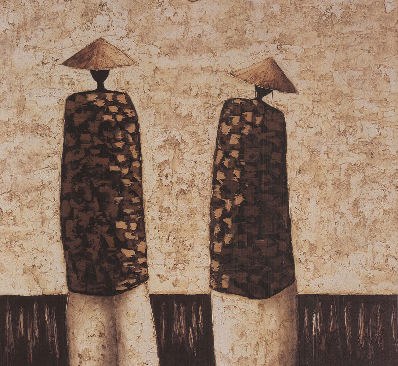 Michel Rauscher Travel By Night " Offset Lithograph African Ame