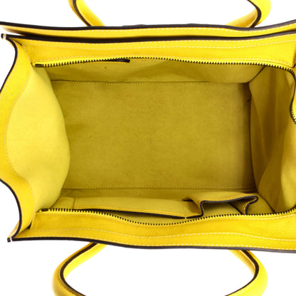 Celine Luggage Bag Grainy Leather Mini