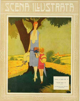 Scena Illustrata Arts Literature Music Theatre Walkers 1932