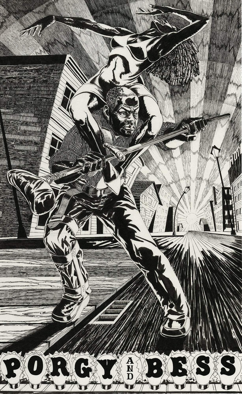 Kerry James Marshall The Gershwin'S Porgy And Bess " Offset Lithograph 2