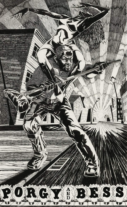 Kerry James Marshall The Gershwin'S Porgy And Bess " Offset Lithograph 2