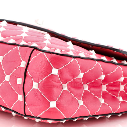 Valentino Garavani Free Rockstud Spike Flap Bag Quilted Leather Medium