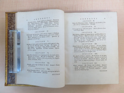 The History Of English Poetry By Thomas Warton - First Edition - 1774-1781 3Vol