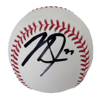 Mike Trout Signed/Autographed Oml Baseball Los
