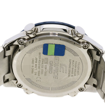 Casio Edifice Watches Eqw-T650Db2Ajf Stainless Steel/Stainless Steel Mens