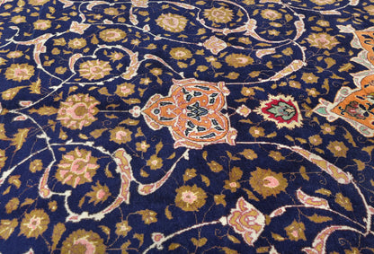 Vintage Handmade Oriental Rug 10X13 Ft Classic