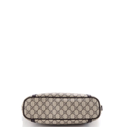 Gucci Front Pocket Convertible Tote Gg Coated Canvas Medium