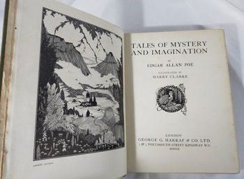 Edgar Allan Poe Tales Of Mystery And Imagination 1919 1St Edition Illustrated By