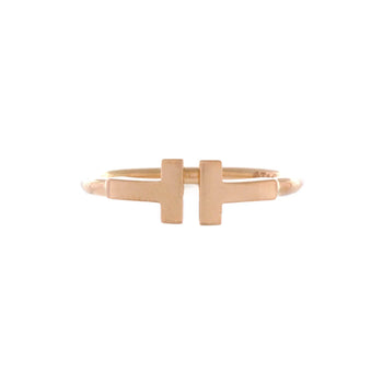Tiffany & Co. T Wire Ring 18K Rose Gold