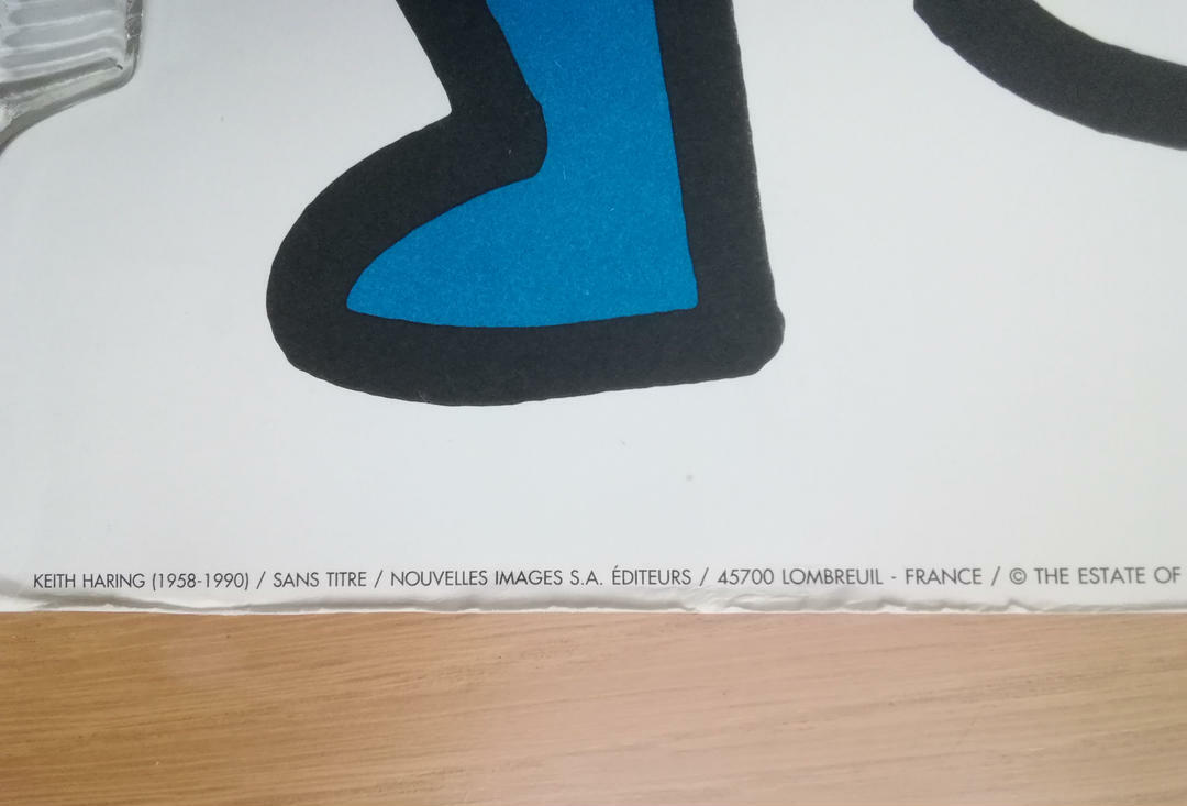 Keith Haring oversized poster 90 cm x 90 cm