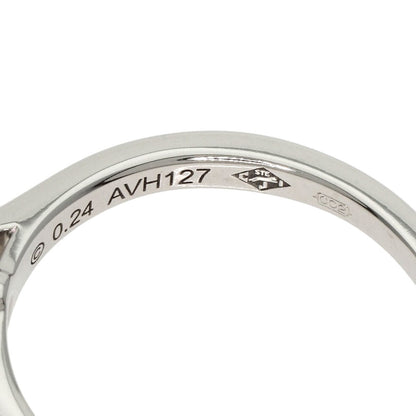 Cartier Ring Solitaire 1P Diamond Platinum Pt950