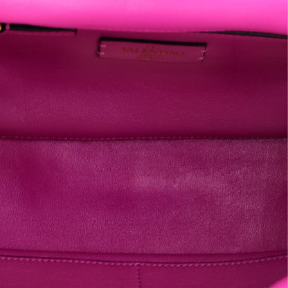 Valentino Garavani Roman Stud Flap Bag Quilted Leather Large