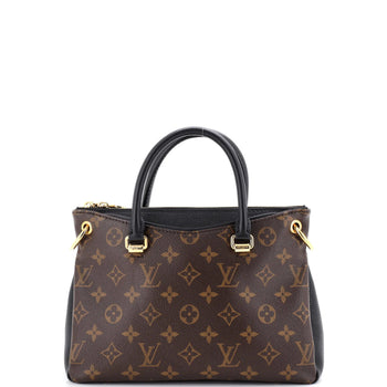 BB Louis Vuitton Pallas Tote Monogram Canvas with Leather