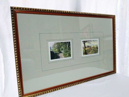 Keith Melling Signed Prints Summer Hillside & Toward Home Landscape Art