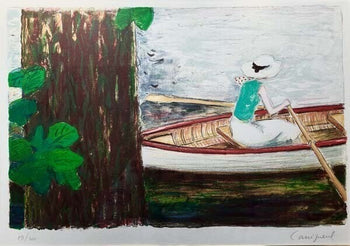 Jean-Pierre Cassigneul (France) Lithograph 'Boat'