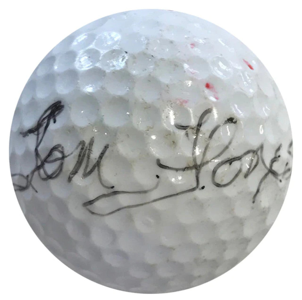 Tom Flores Autographed Top Flite 3 Golf Ball