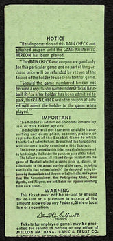 1972 Nlcs Game 2 Ticket Stub Reds Pirates Clemente Last Game In Pittsburgh 94084