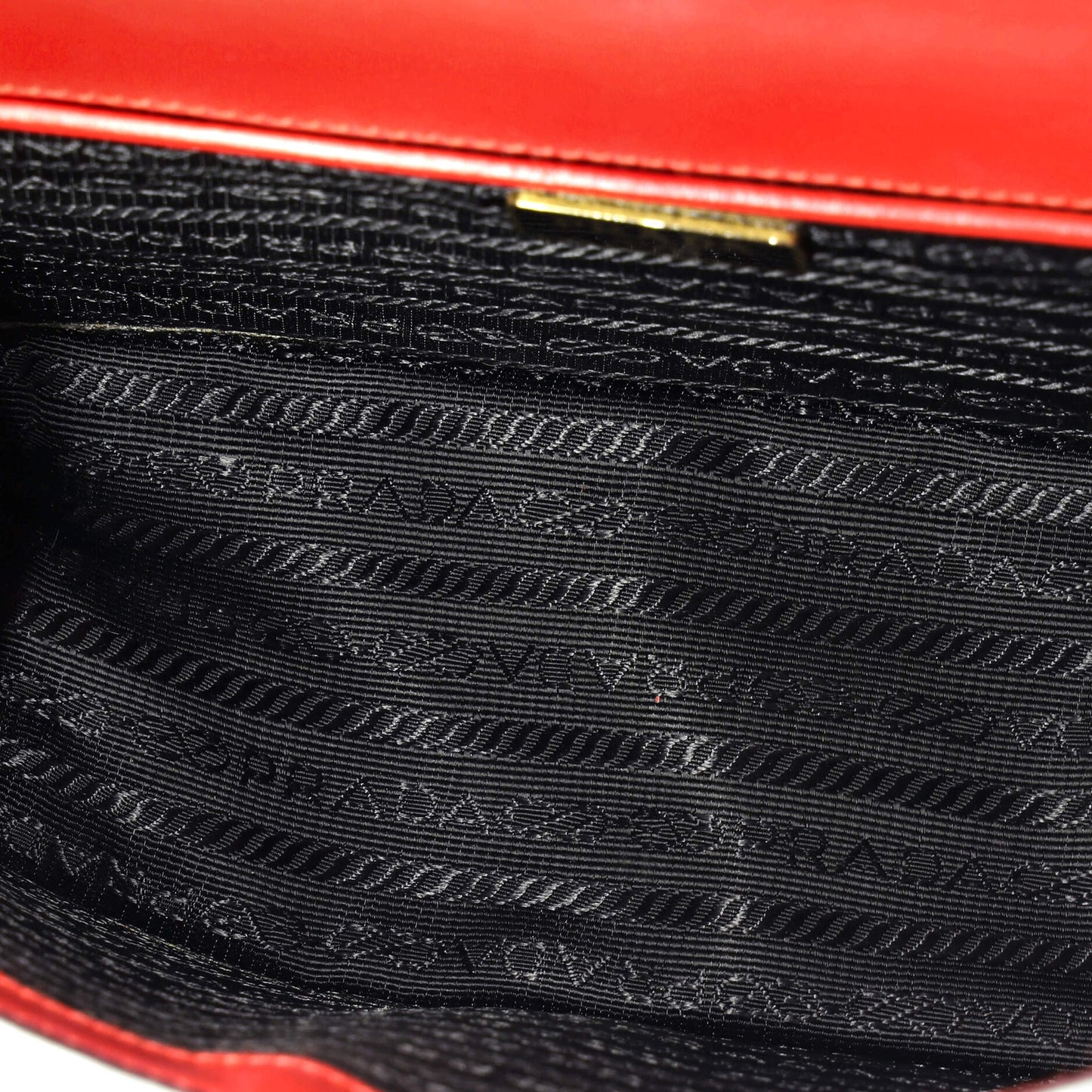 Prada Chain Flap Crossbody Bag Saffiano Leather Mini