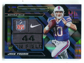 Jake Fromm 2020 Panini Xr Rookie Materials #Rxm8 1/1 Card