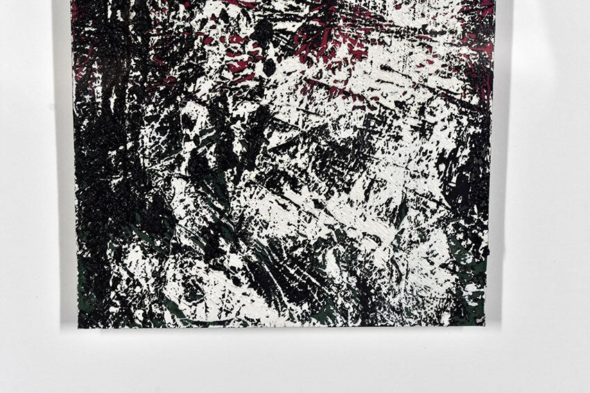 Steven Cox (Scottish) Original Paintings Oil On Paper Unique Work Abstract 2015