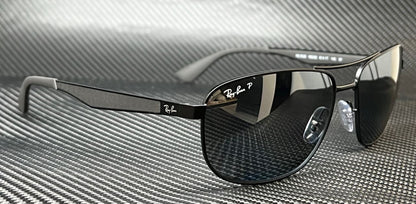 Ray Ban Rb3528 006 82 Matte Black Grey Polarized