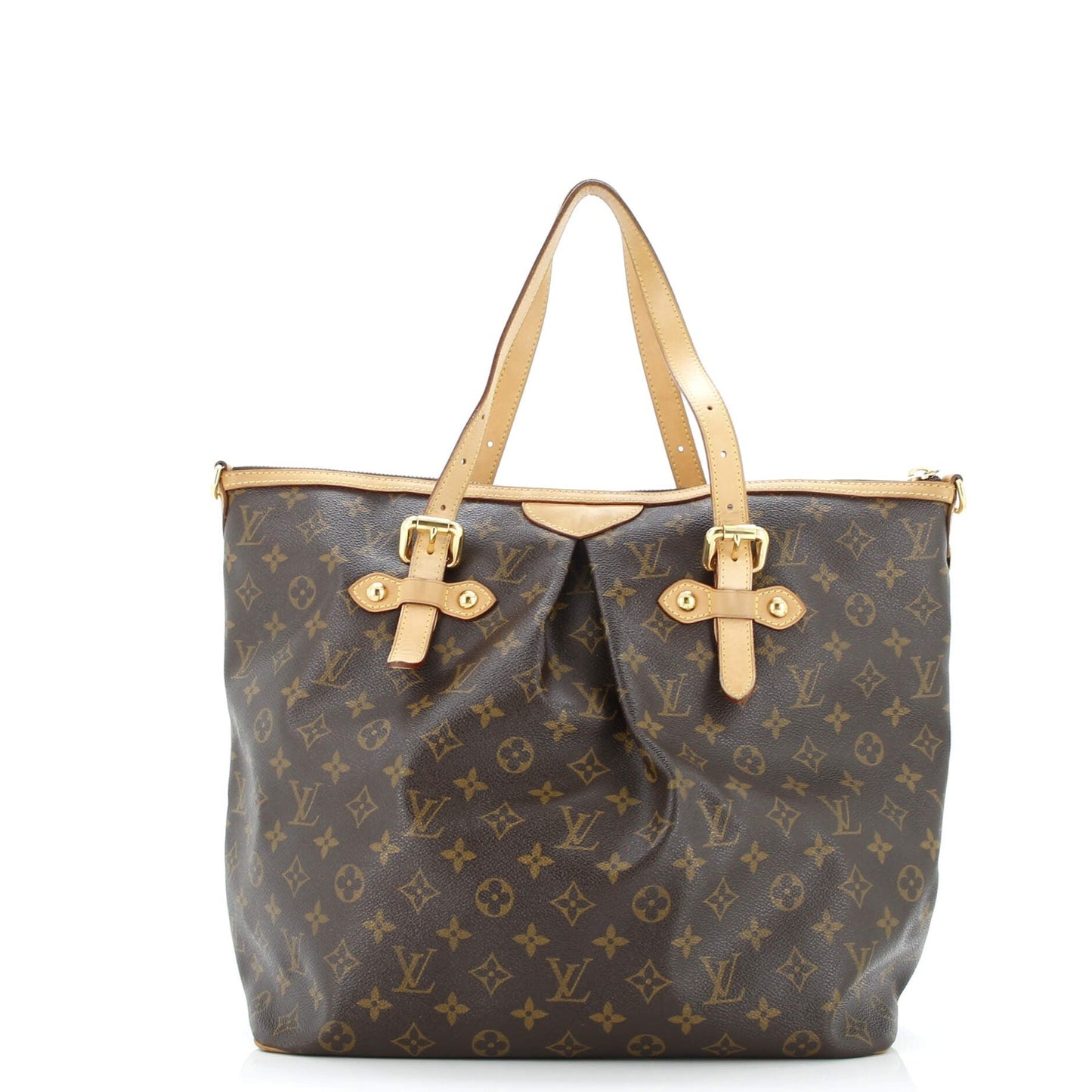 Louis Vuitton Palermo Handbag Monogram Canvas Gm