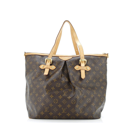Louis Vuitton Palermo Handbag Monogram Canvas Gm