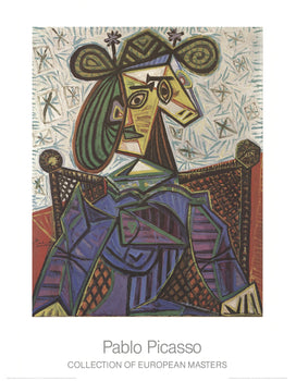 Pablo Picasso Femme Assise Dans Un Fauteuil 