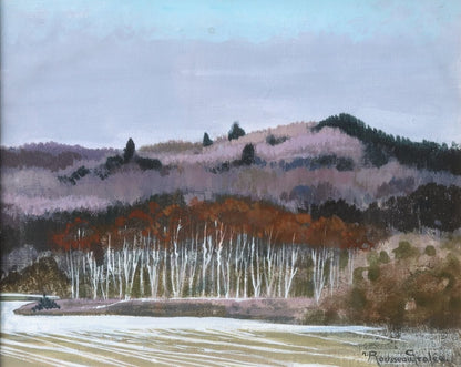 Nicole Rousseau-Grolee (France) "Bruyeres" Oil