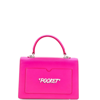 Off White Jitney 1.4 Bag Printed Leather