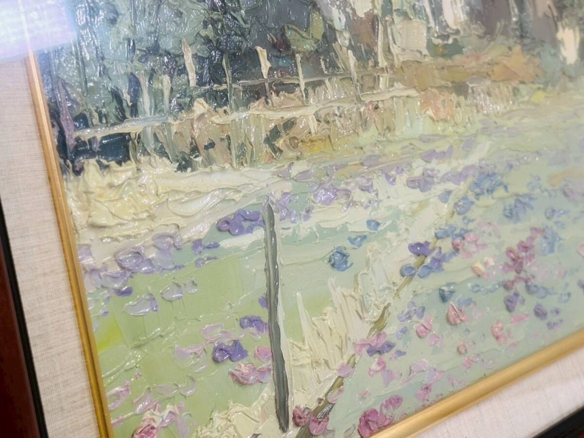 Giuseppe Casali Original Oil Painting Mountain Farmhouse Italy Landscape