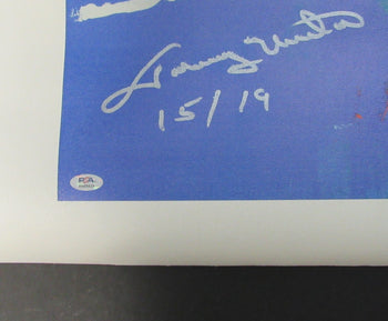 Johnny Unitas Hof Signed/Autographed 36X45.5