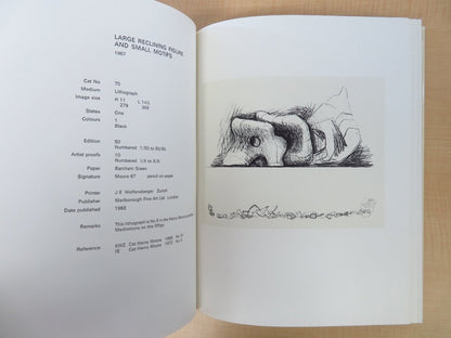 Henry Moore: Catalogue Of Graphic Work (3-Volume Set) 1973-1980