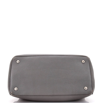 Prada Convertible Shopping Tote Vitello Daino Medium