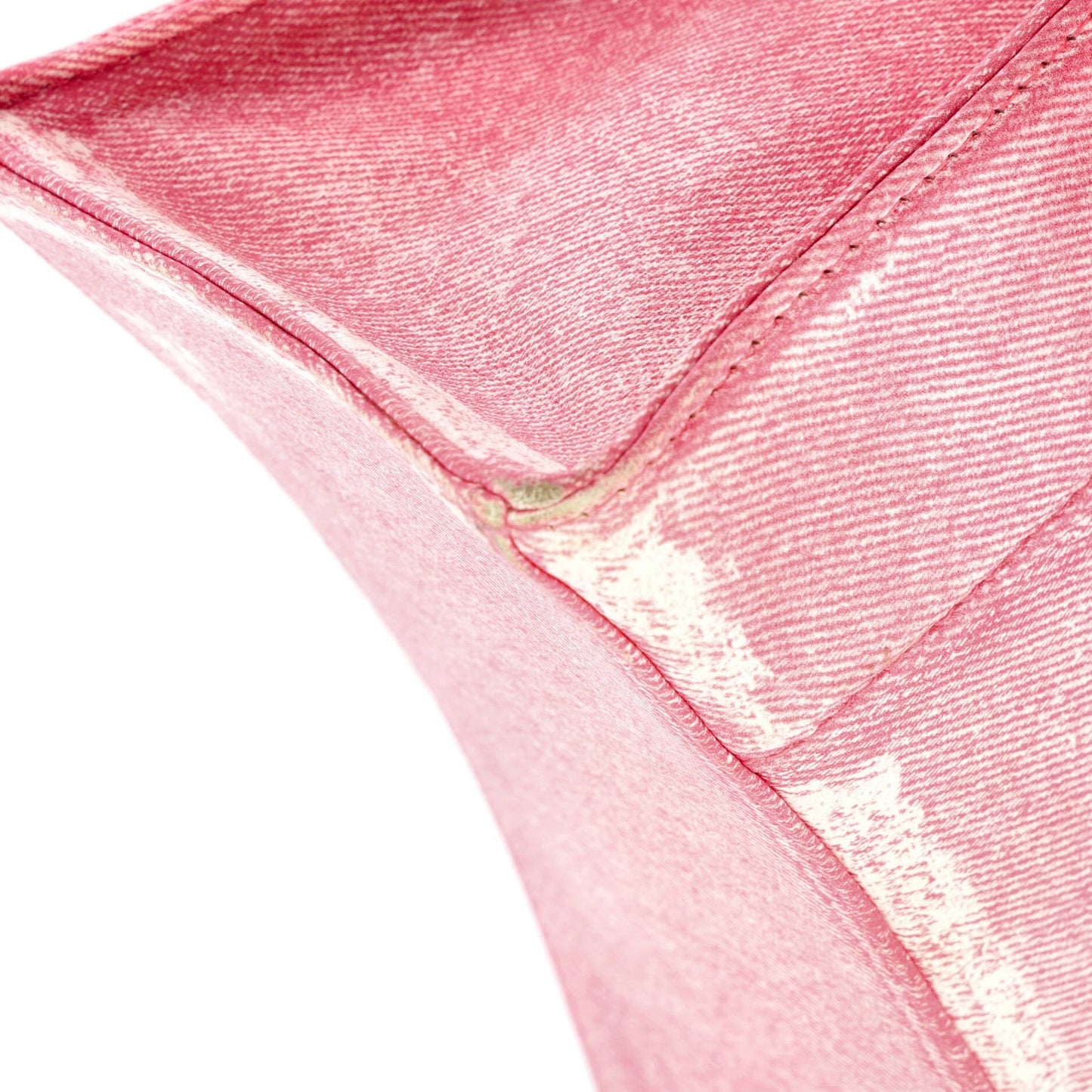 Balenciaga Hourglass Top Handle Bag Denim Printed Leather Small