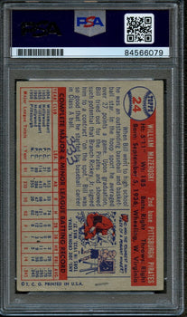 1957 Topps Bill Mazeroski #24 Rookie Card