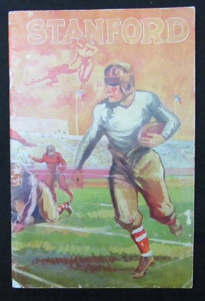 Vintage 1927 Alabama Vs. Stanford Ncaa Football