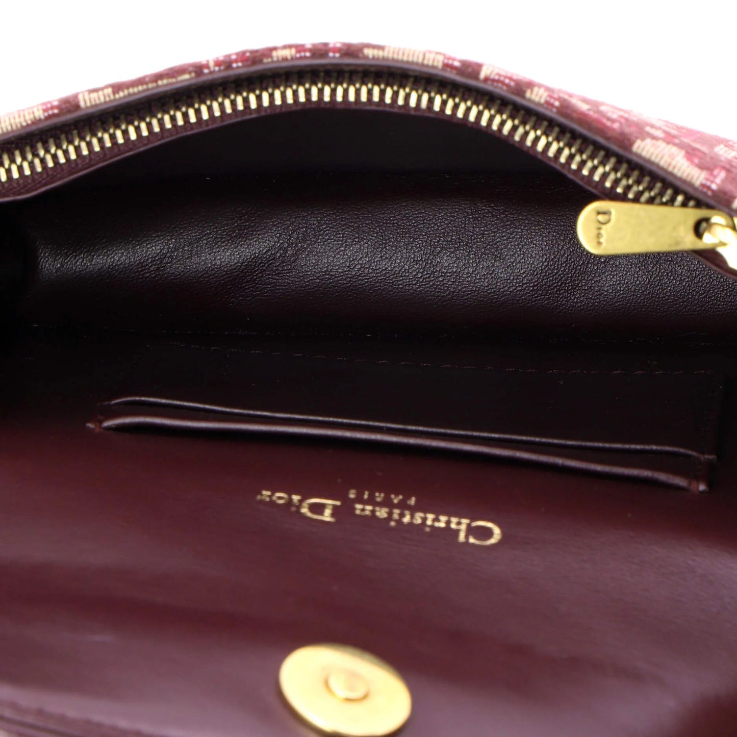 Christian Dior Saddle Rectangular Belt Bag Oblique Canvas