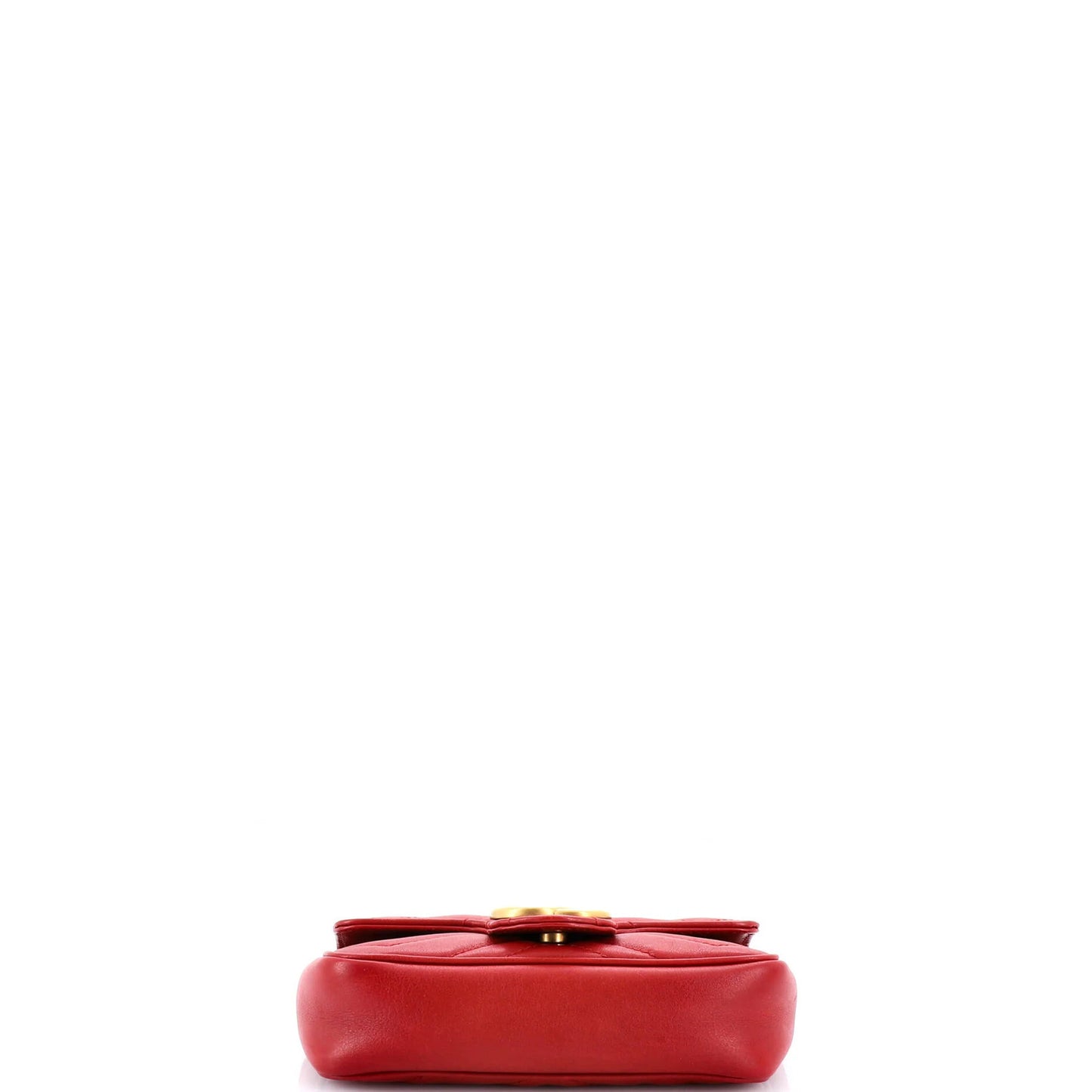 Gucci Gg Marmont Flap Bag Matelasse Leather Super Mini