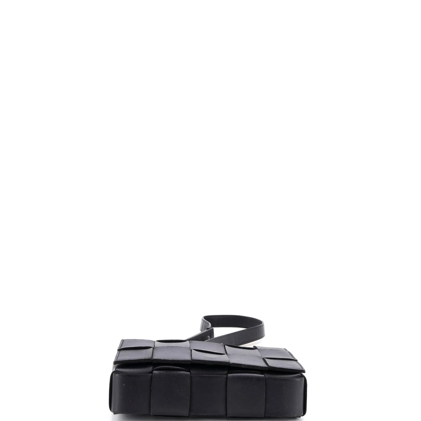 Bottega Veneta Cassette Crossbody Bag Maxi Intrecciato Leather Small