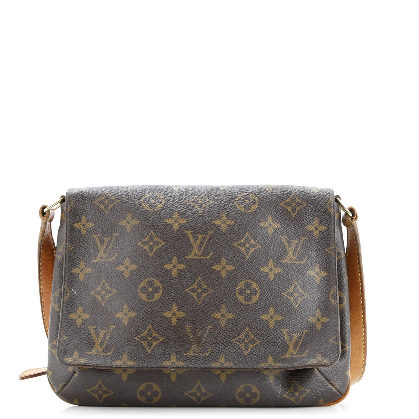 Louis Vuitton Musette Tango Handbag Monogram Canvas