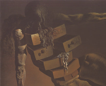 Salvador Dali The Anthropomorphic Cabinet " Offset Lithograph