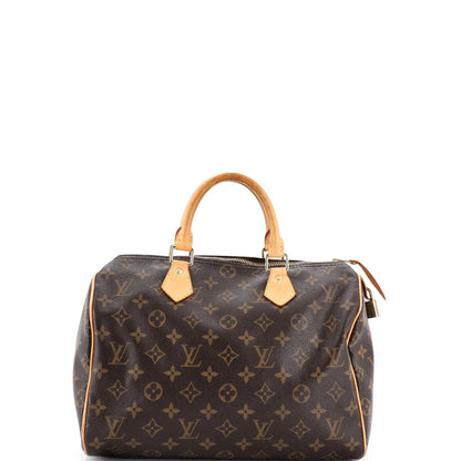 Louis Vuitton Speedy Handbag Monogram Canvas 30