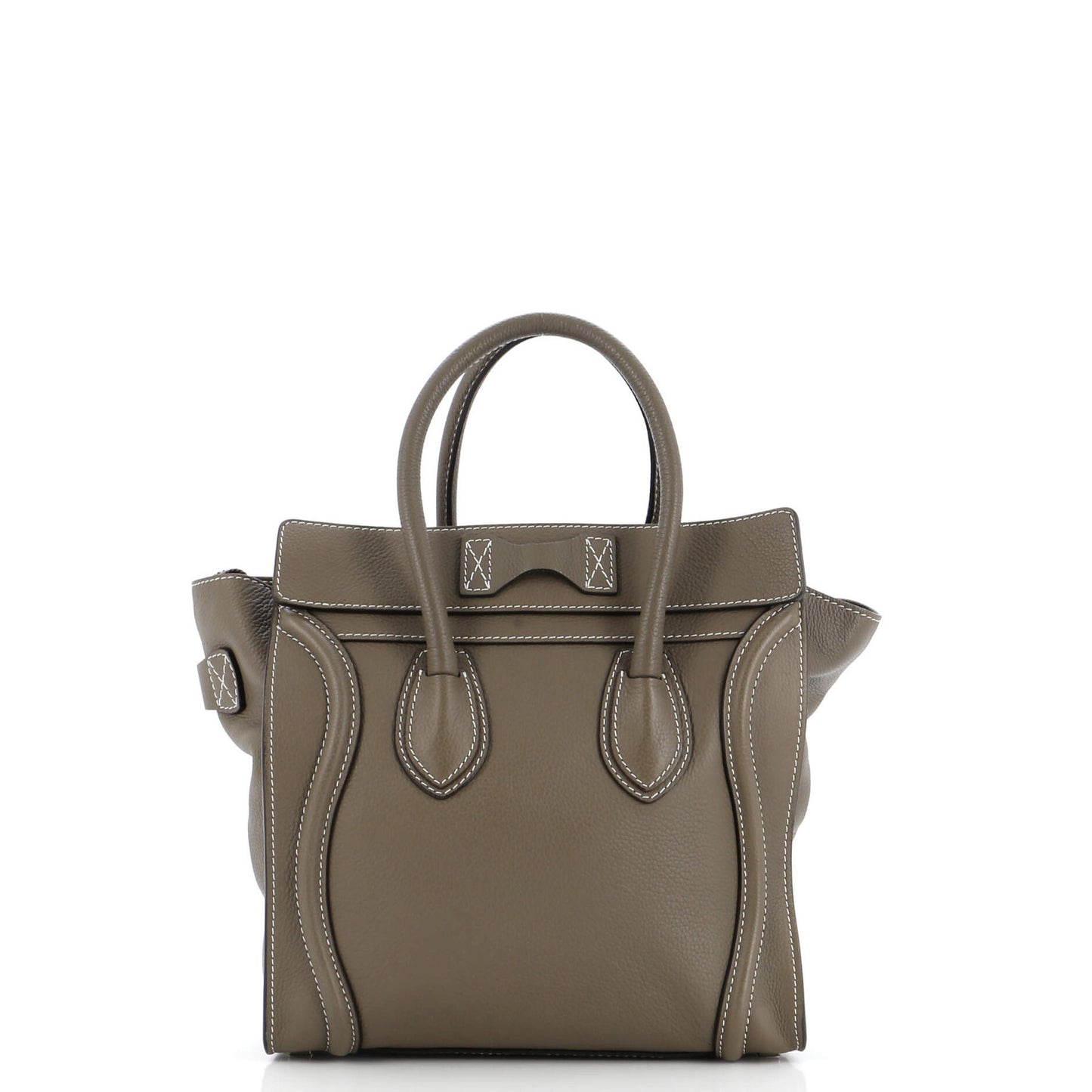 Celine Luggage Bag Grainy Leather Micro