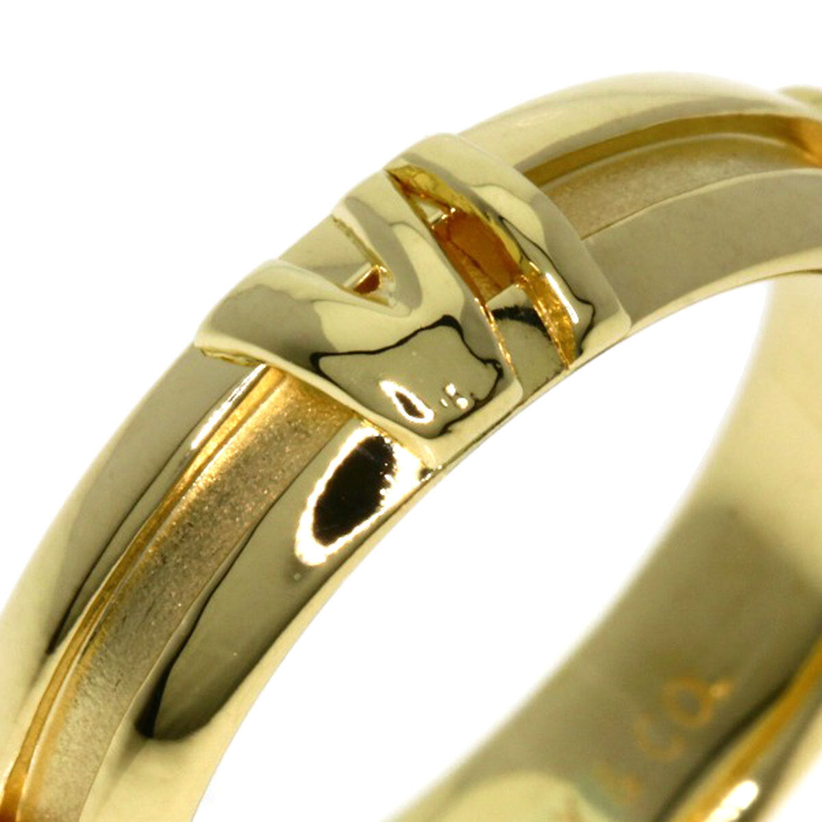 Tiffany&Co.   Ring Atlas K18 Yellow Gold