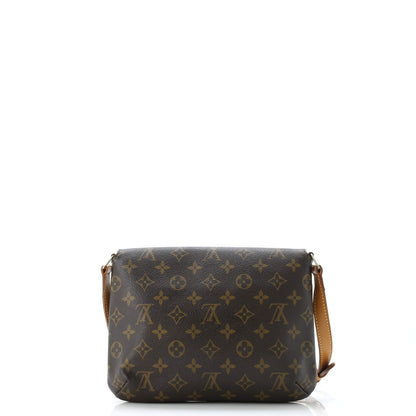 Louis Vuitton Musette Tango Handbag Monogram Canvas