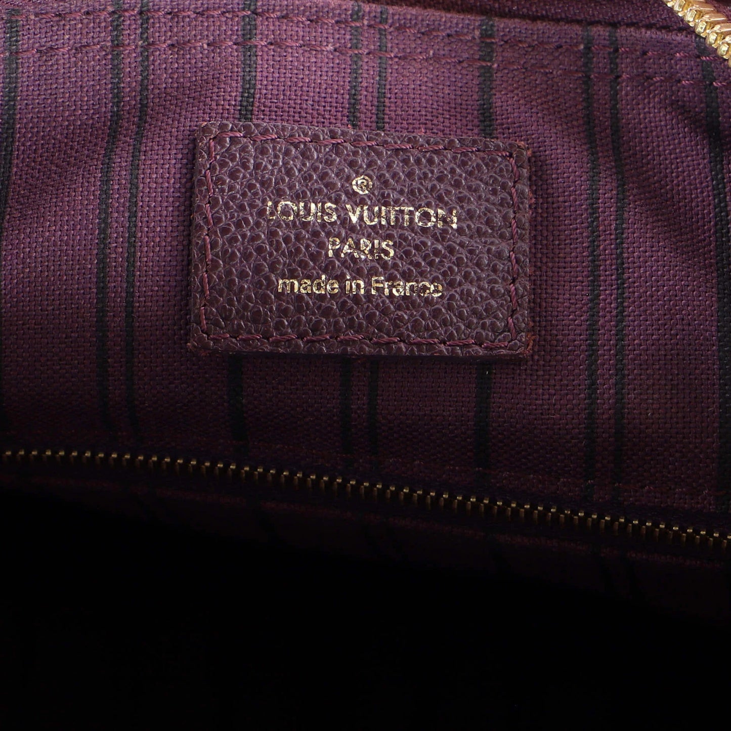 Louis Vuitton Speedy Bandouliere Bag Monogram Empreinte Leather 25